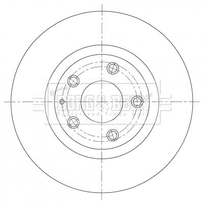 BORG & BECK Piduriketas BBD5381